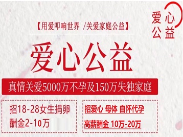 大洼捐卵助孕生子 爱心志愿者招募